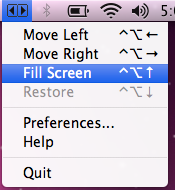 Fill Screen