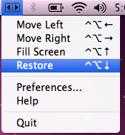 Restore